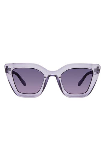 Kurt Geiger London 51mm Cat Eye Sunglasses In Blue