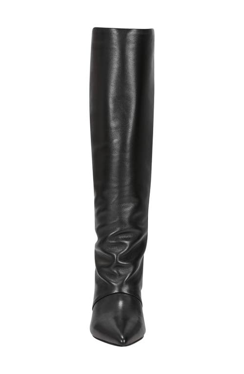 Shop Marc Fisher Ltd Narysa Pointed Toe Knee High Boot In Black