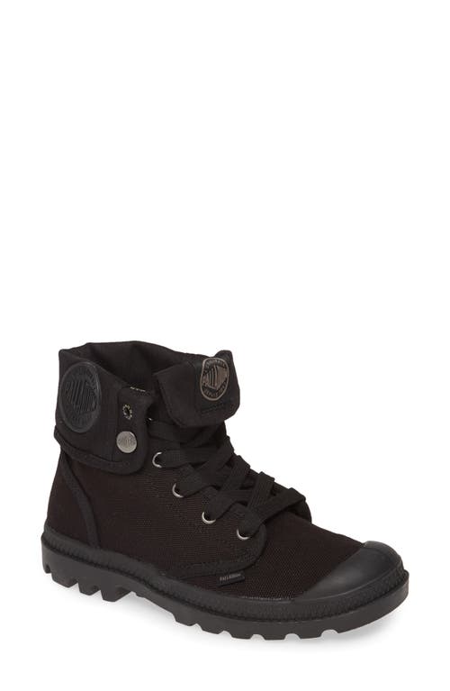 Palladium Baggy Bootie In Black/black