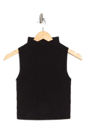 Abound Compact Rib Sweater In Black