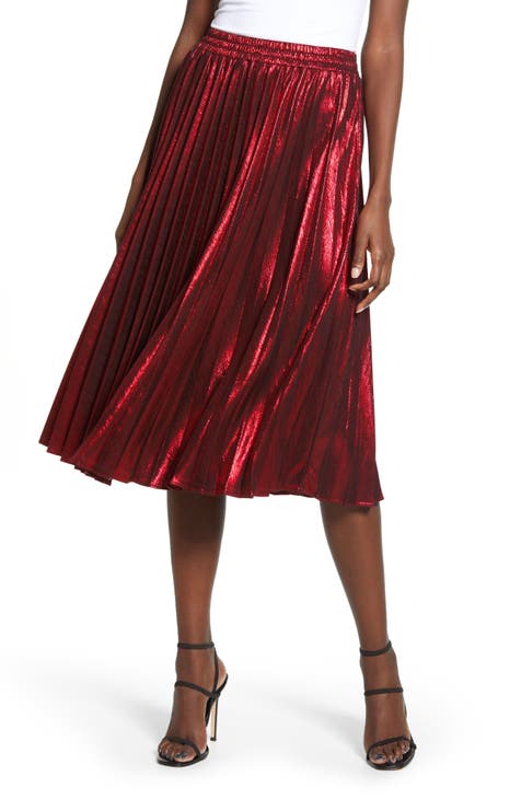 Box Pleated Skirt Nordstrom 6854