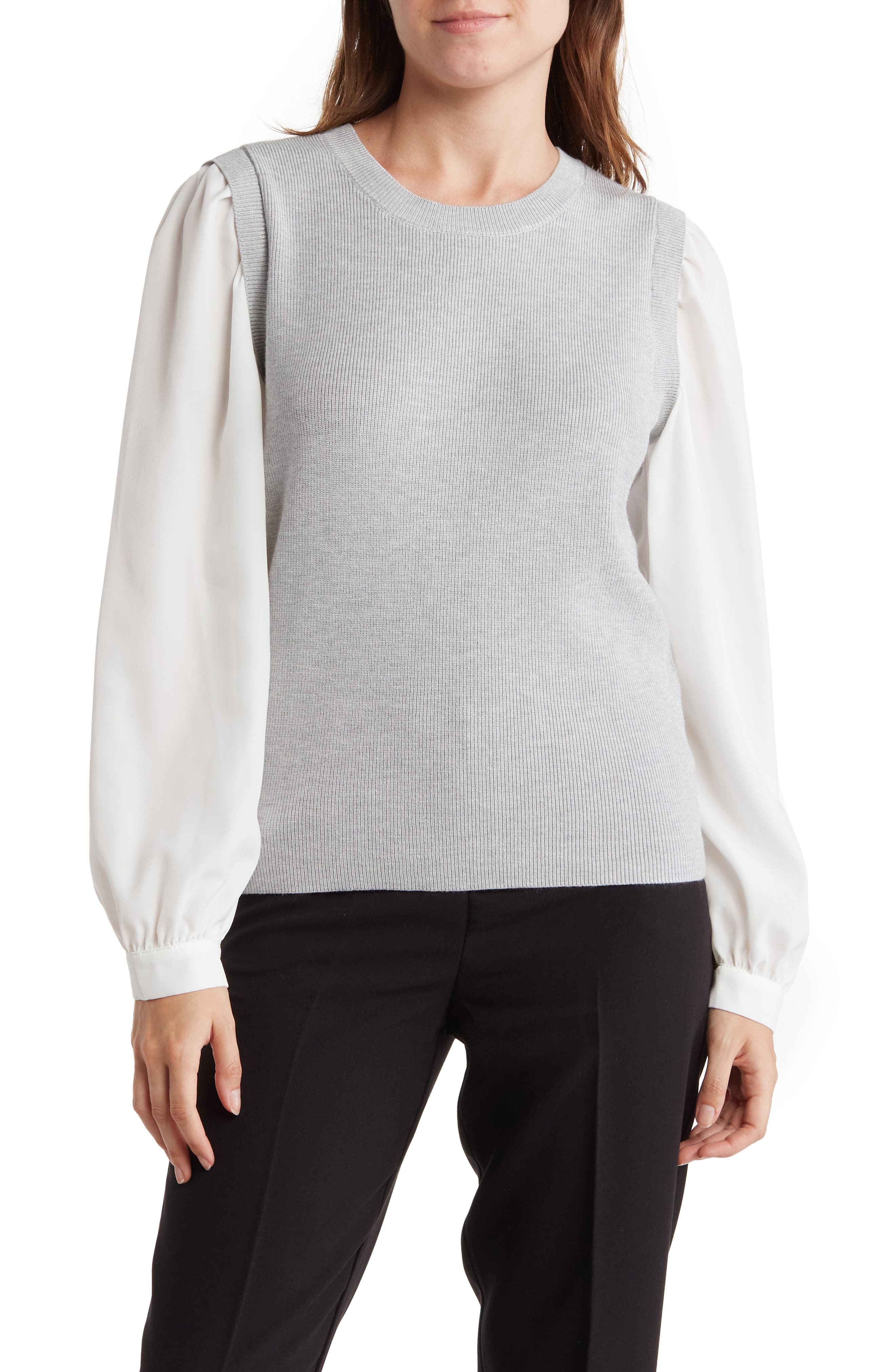 Karl Lagerfeld Paris Twofer Sweater 