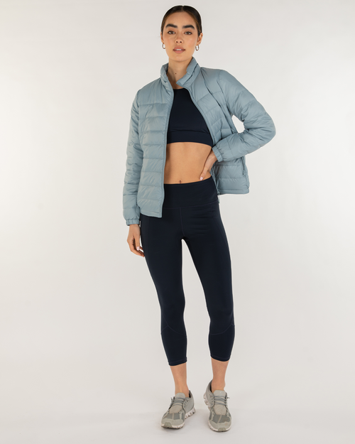 Rebody Active Urbaneer Down Jacket In Steel Blue