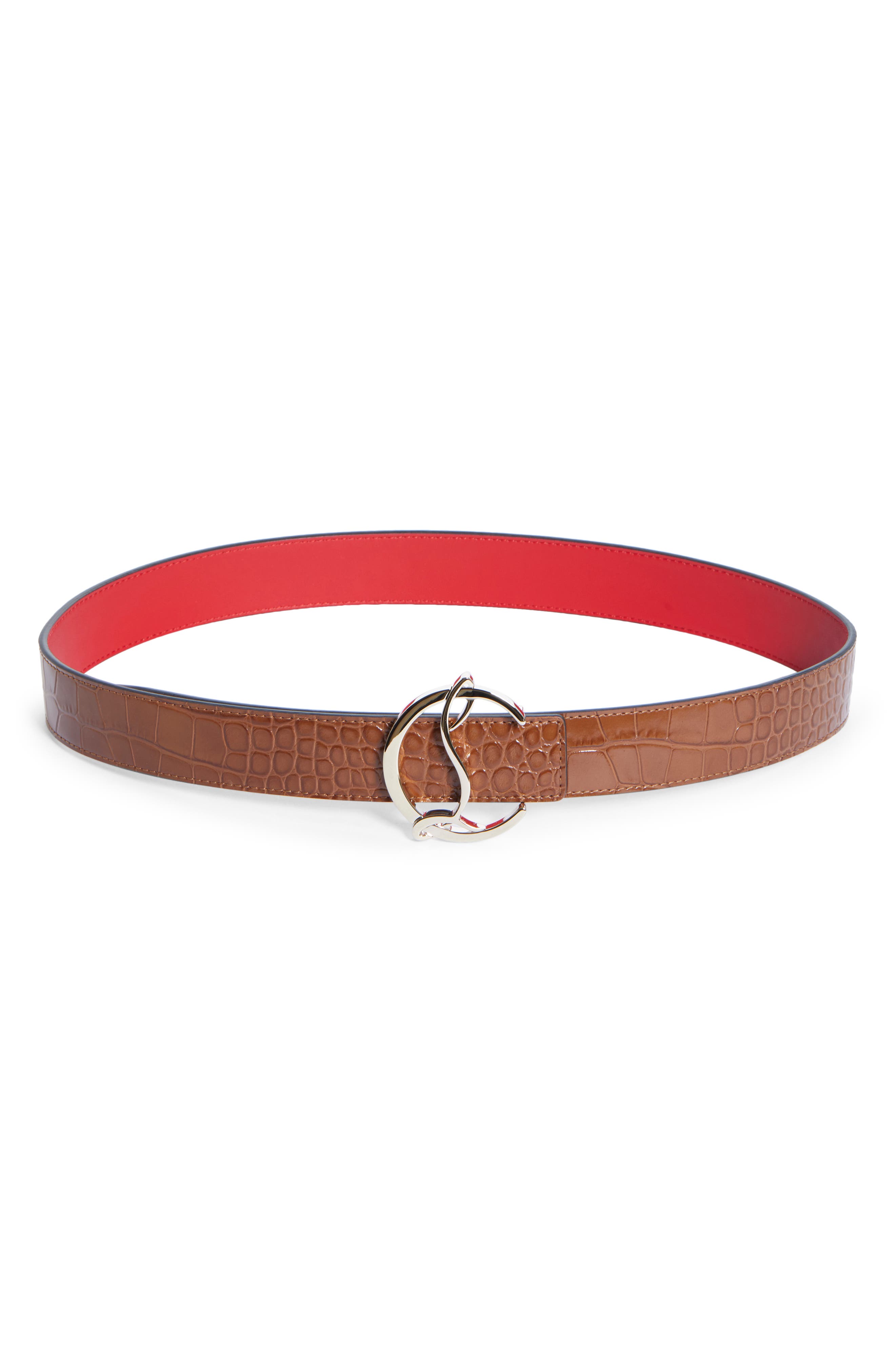 christian louboutin mens belt sale