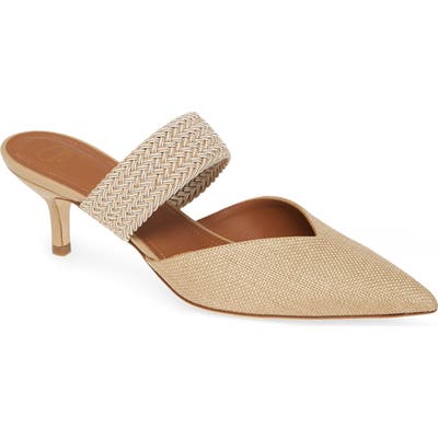 Malone Souliers Maisie Banded Mule, Beige