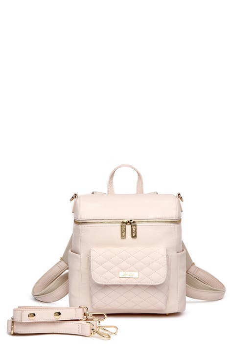 Pink steve discount madden diaper bag