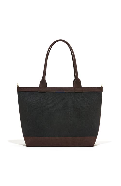 Shop Rothys Rothy's The Lightweight Zip Tote In Black Sky