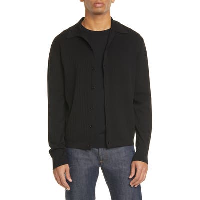 Dries Van Noten Jael Cotton Cardigan, Black