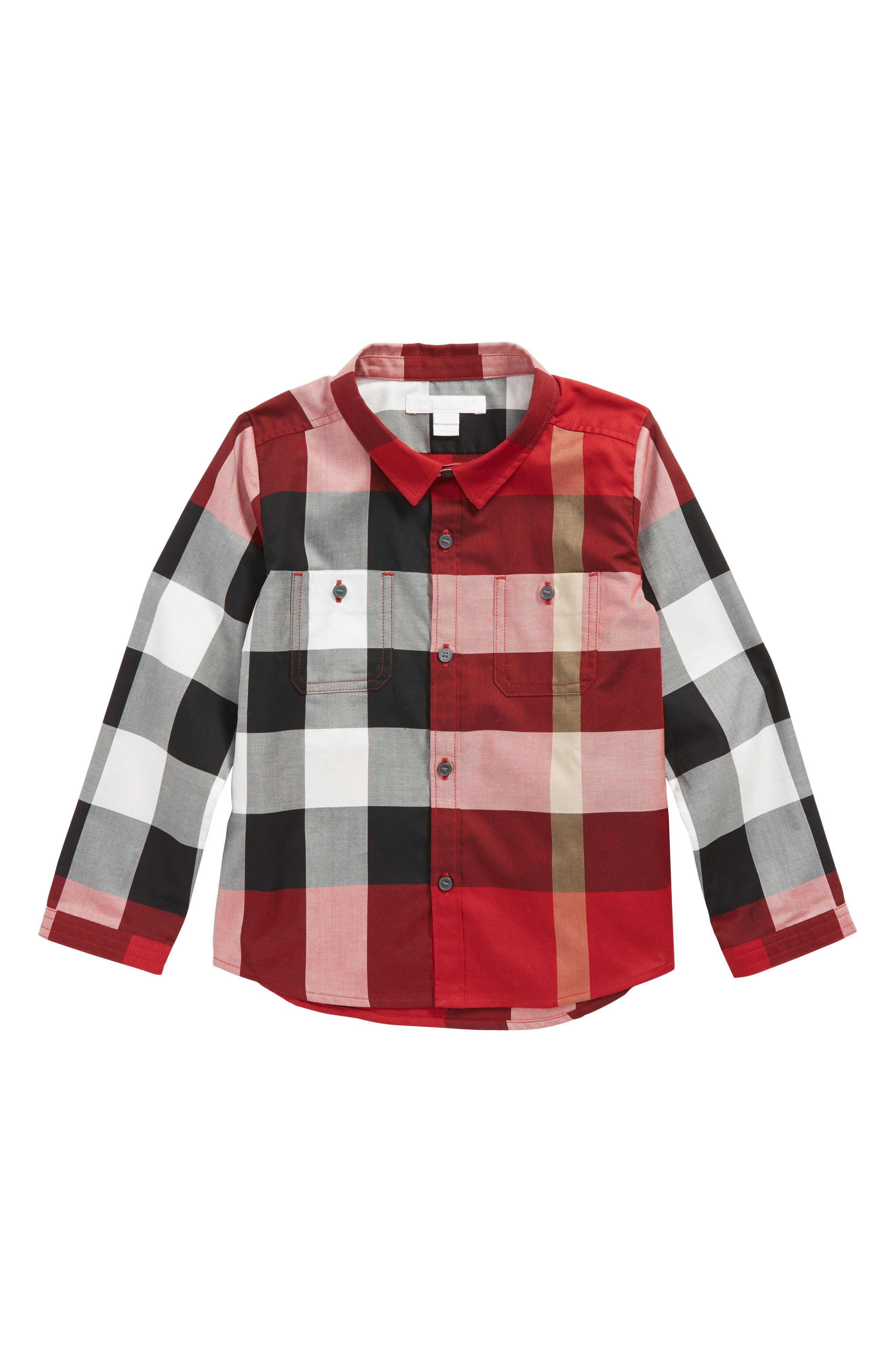 toddler boy burberry shirt