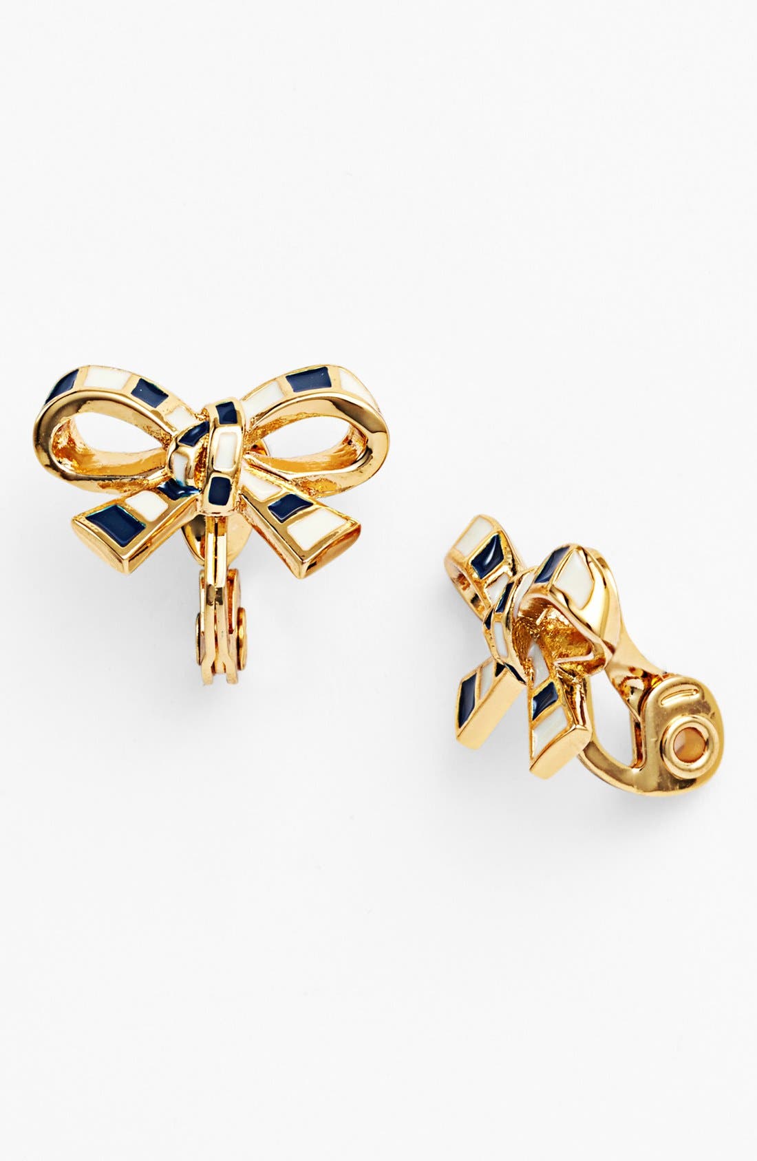 kate spade new york 'finishing touch' bow clip earrings Nordstrom