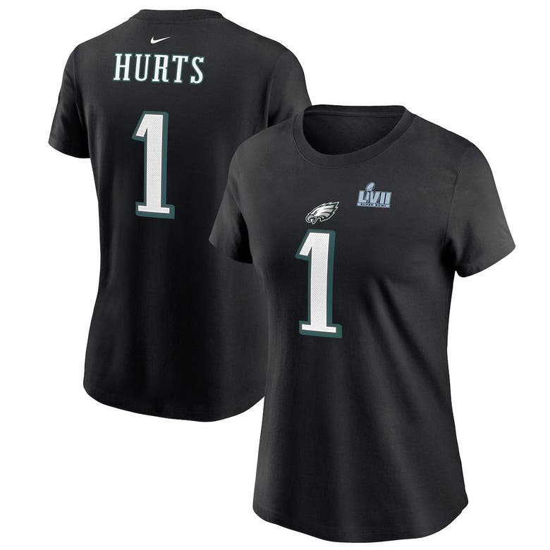 Nike Women's Nfl Philadelphia Eagles Super Bowl Lvii (jalen Hurts) T ...