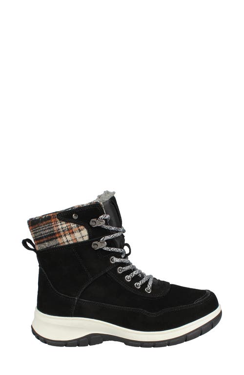 Khombu Sterling Faux Shearling Lined Boot In Black