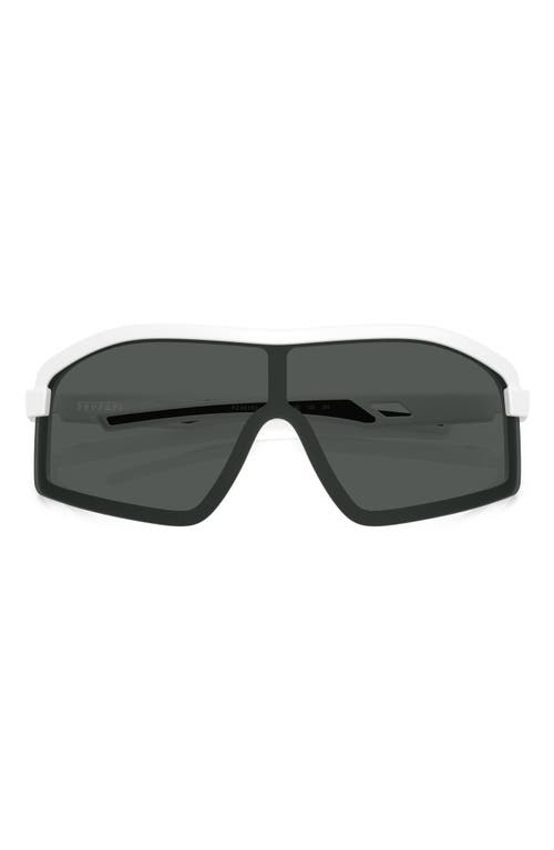 Scuderia Ferrari 43mm Shield Sunglasses In White