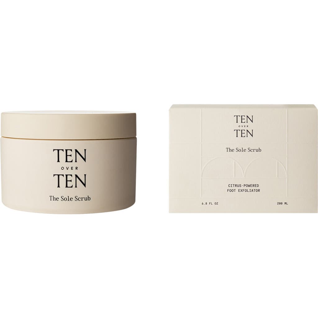 Tenoverten The Sole Scrub Foot Exfoliator In No Color