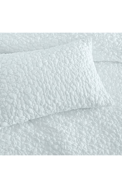 Peri Home Floral Bubble Comforter & Sham Set In White