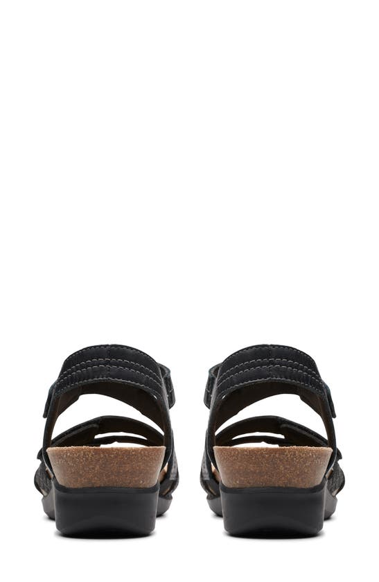 Shop Clarks ® Calenne Clara Sandal In Black Combi