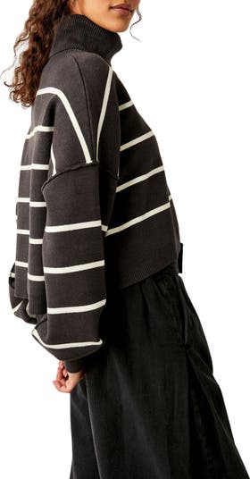 Paulie Stripe Turtleneck Sweater