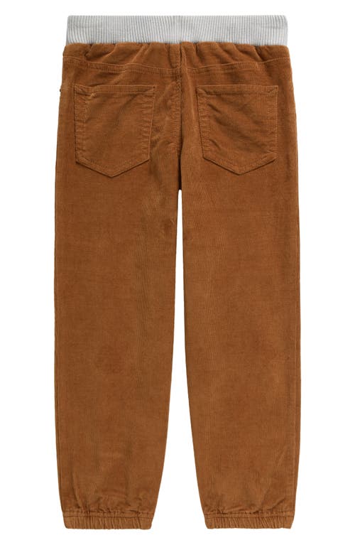 Shop Tucker + Tate Kids' Corduroy Drawstring Joggers In Brown Nuthatch