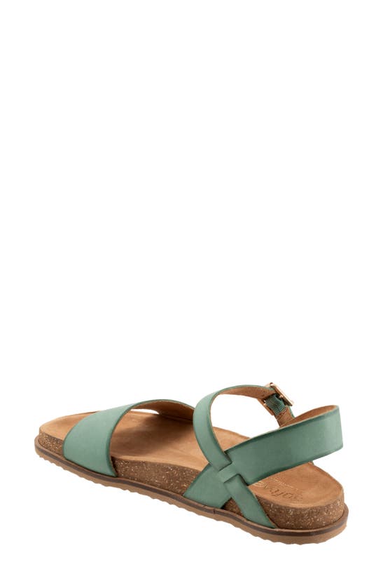 Shop Softwalk ® Upland Ankle Strap Sandal In Aqua