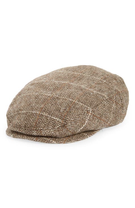 The Pipes Wool Blend Driving Cap