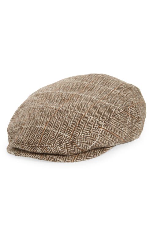 Goorin Bros. The Pipes Wool Blend Driving Cap in Brown