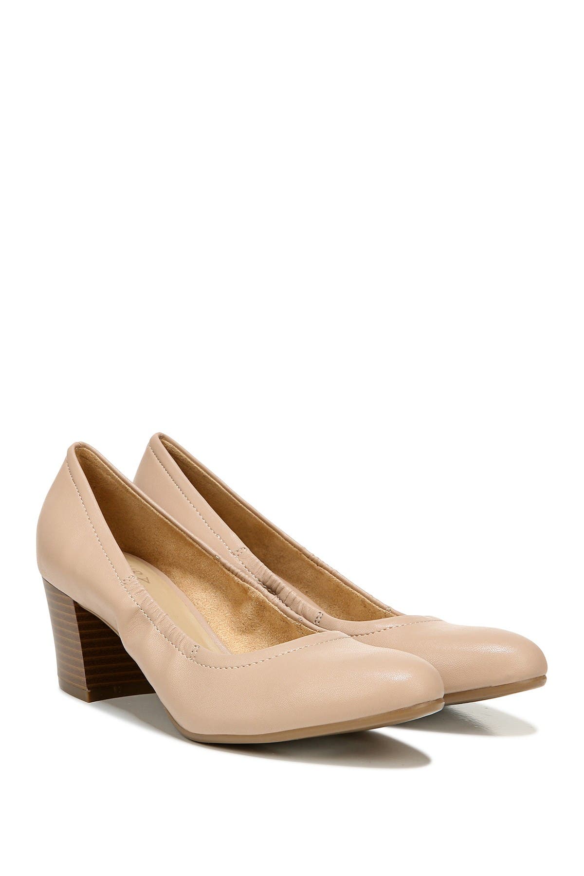 Naturalizer Lexington Stacked Block Heel Pump Nordstrom Rack