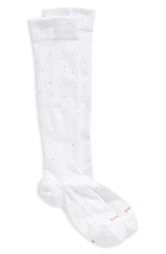 Shop Comrad Nep Compression Knee High Socks In Stargazer White