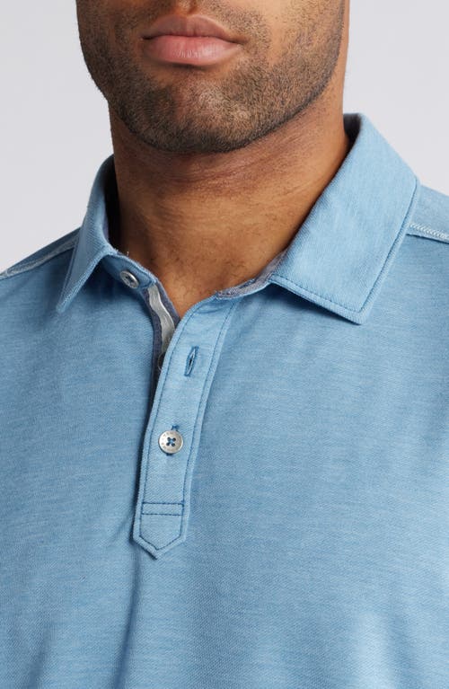 Shop Tommy Bahama Coasta Vera Polo Shirt In Corfu Blue