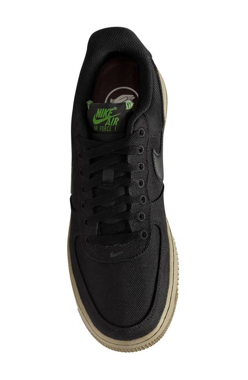 Shop Nike Air Force 1 '07 Lv8 Sneaker In Black/neutral Olive