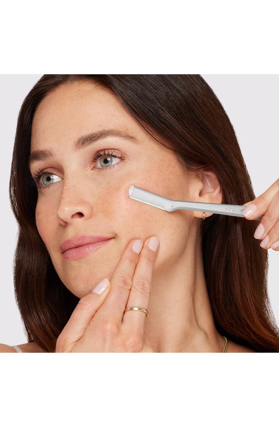 Tweezerman Facial Razor In Silver
