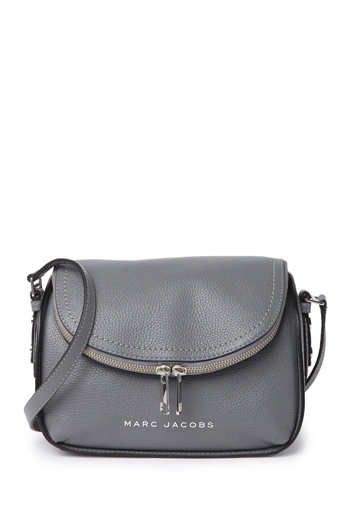 Marc Jacobs The Groove Leather Mini Messenger Bag In Stormy Weather