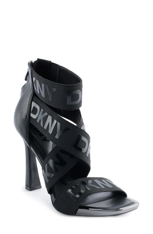 Shop Dkny Coda Sandal In Black