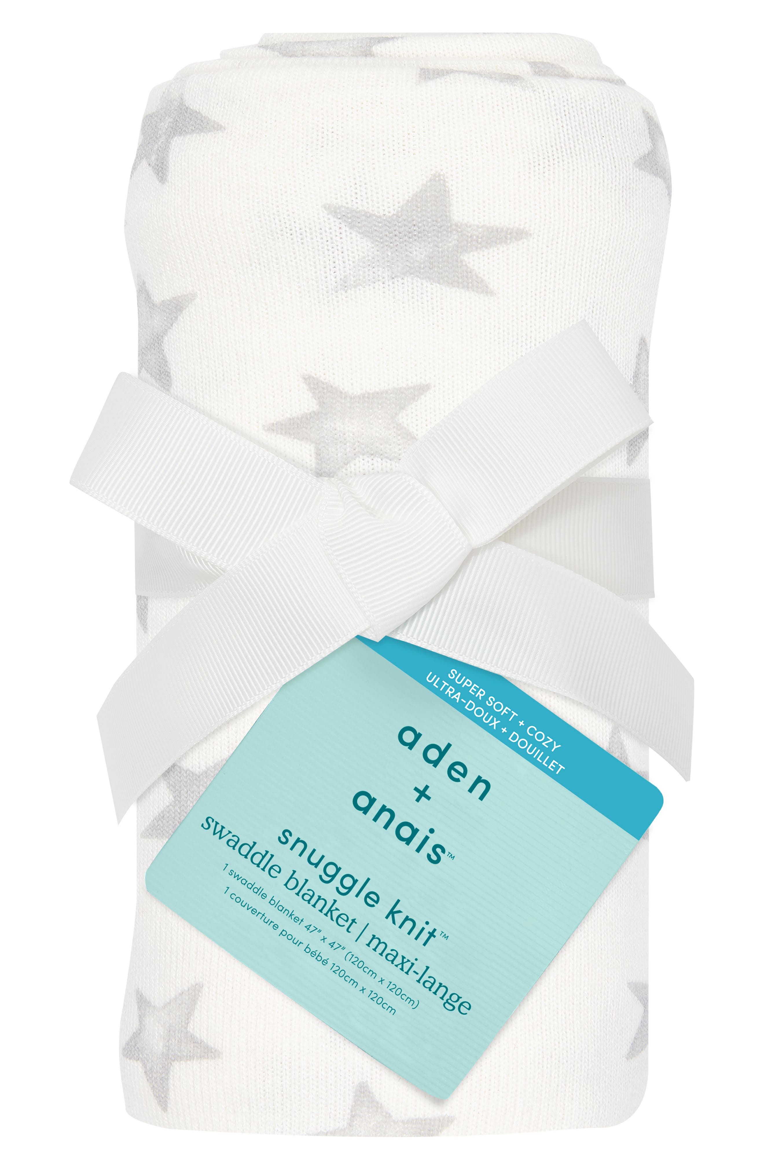aden + anais Snuggle Knit Swaddle Blanket Nordstrom