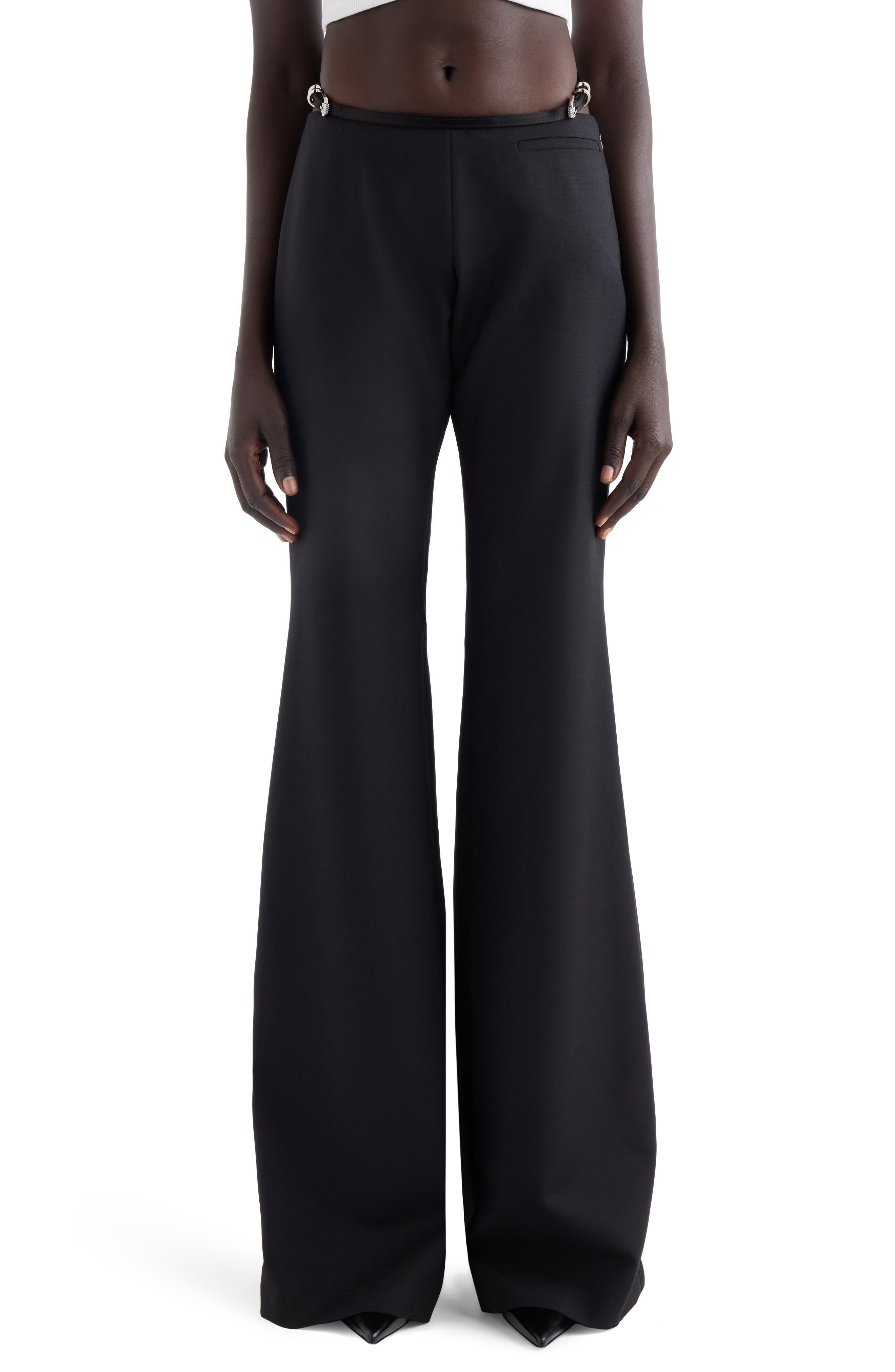 Givenchy High Waisted Pant in Nude