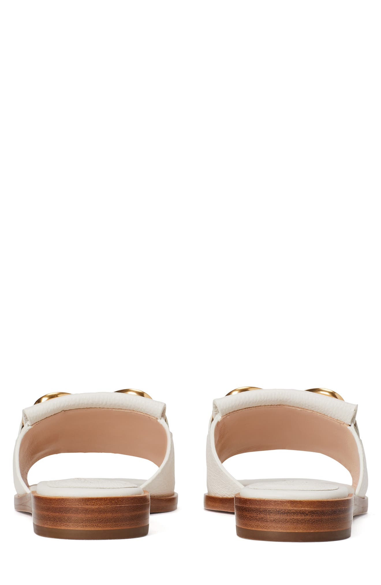 positano spade chain slide sandals