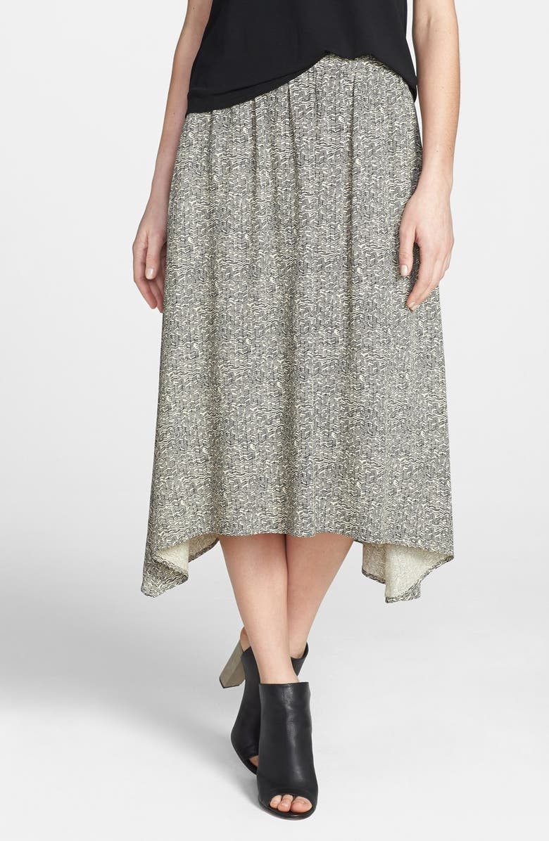 Eileen Fisher Print Midi Skirt | Nordstrom