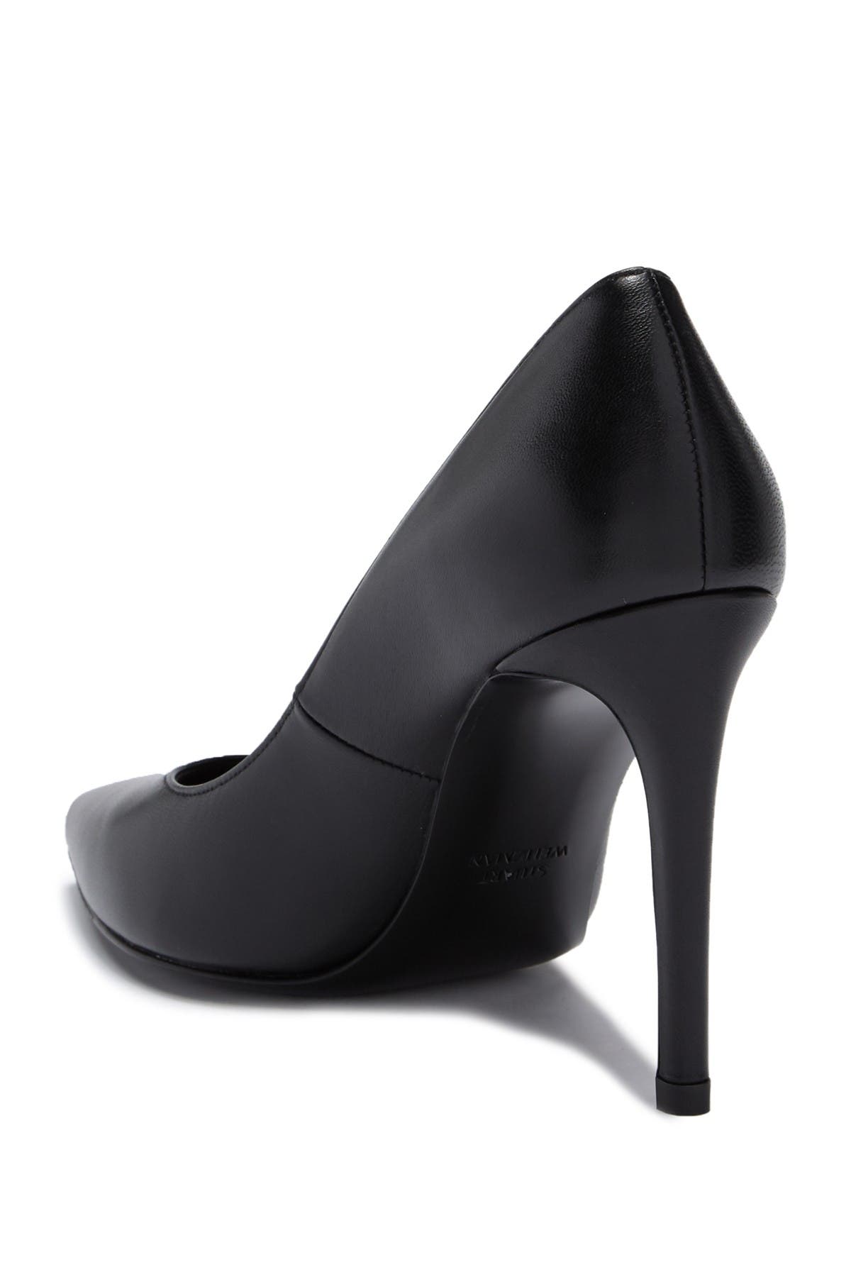 stuart weitzman royal leather stiletto pump