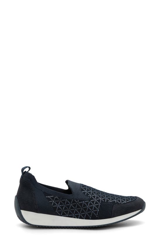 Shop Ara Layton 3 Slip-on Sneaker In Navy