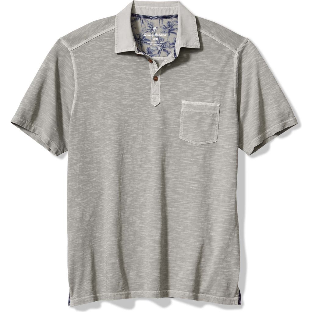 Tommy Bahama Condesa Canyon Polo Shirt In Ultimate Gray
