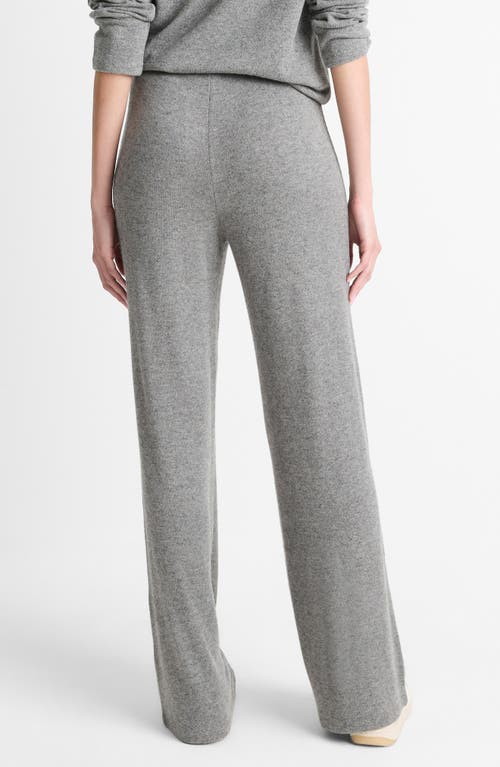 Shop Vince Cozy Wide Leg Pants In Dark Grey