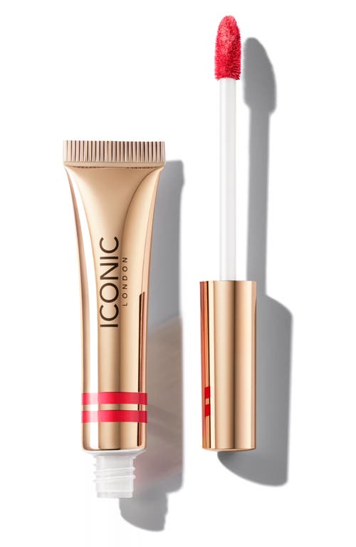 Iconic London Cloud Kiss Matte Lip Mousse In Code Red