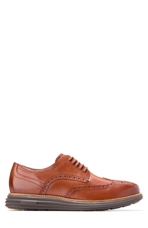 Shop Cole Haan Øriginalgrand Remastered Shortwing Derby In Woodbury/java