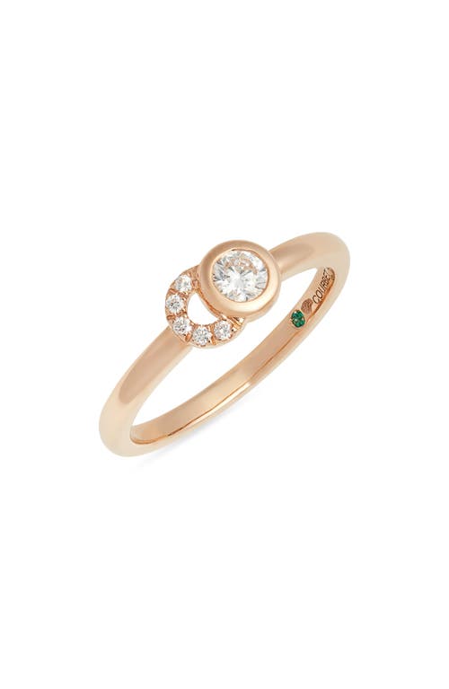 COURBET Pont des Arts Lab Created Diamond Ring Rose Gold at Nordstrom,