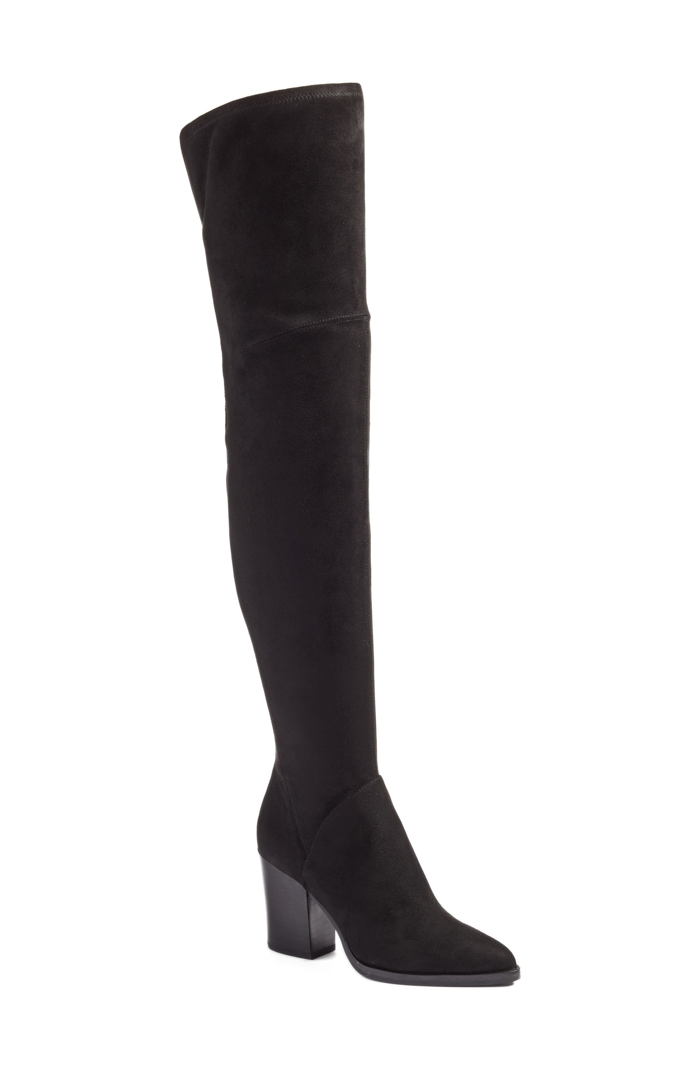 marc fisher suede over the knee boots