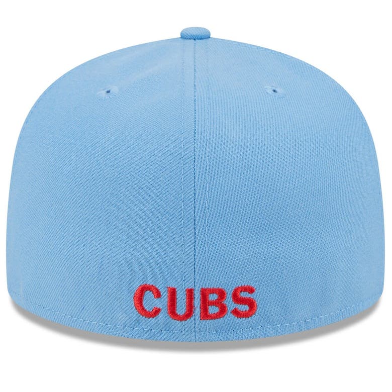 Shop New Era Royal/light Blue Chicago Cubs Gameday Sideswipe 59fifty Fitted Hat