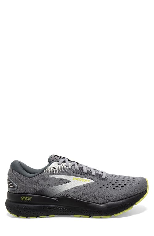 Shop Brooks Ghost 16 Running Shoe In Primer/grey/lime