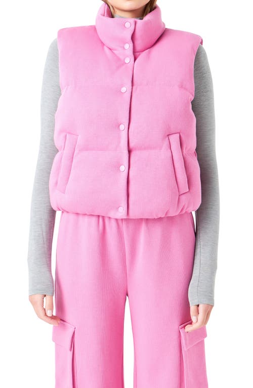 Grey Lab Knit Puffer Vest at Nordstrom,