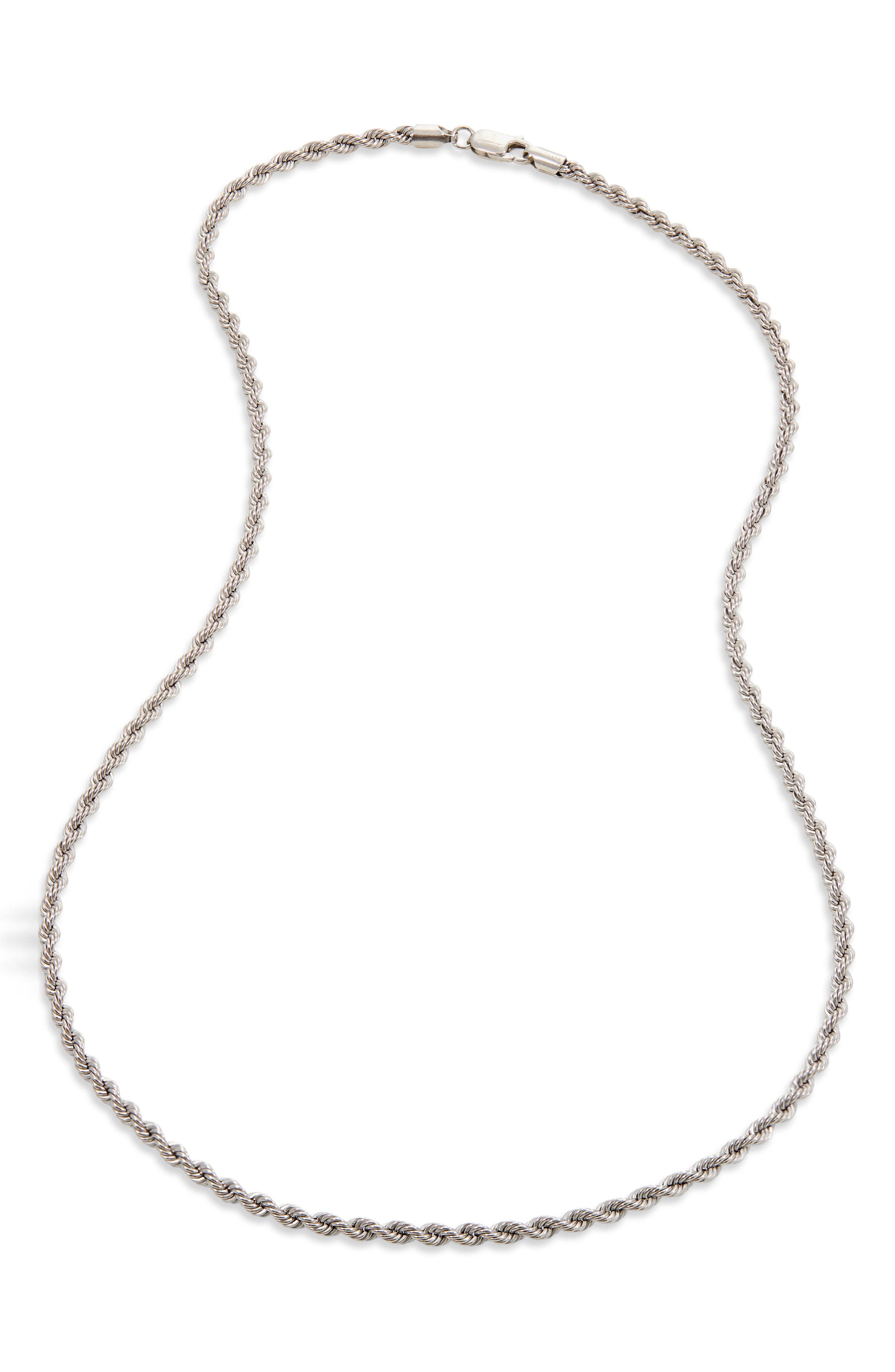 nordstrom silver chain