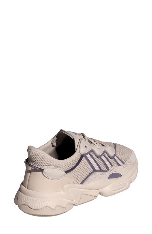 Shop Adidas Originals Adidas Ozweego Sneaker In Putty Mauve/violet/mauve