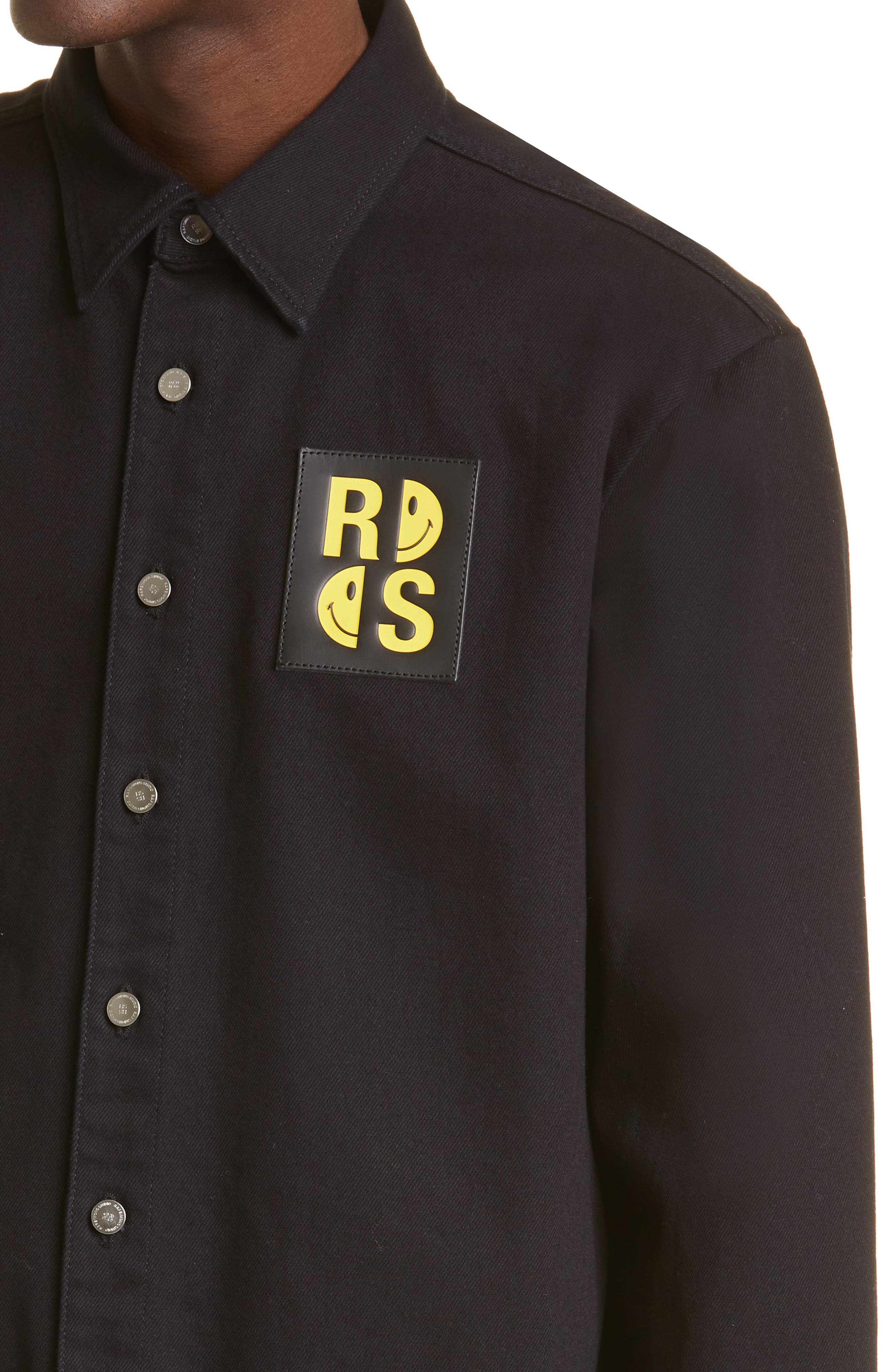 Raf Simons x Smiley Logo Patch Slim Fit 